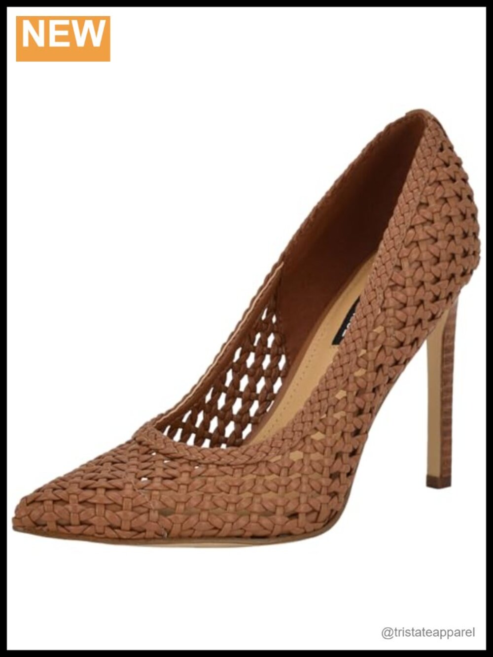 Nine West Tatiana Pointed Toe Stiletto Pump Slingback Heel